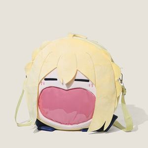 Colección Fate Miku Puella <span class=keywords><strong>Magi</strong></span> Madoka Magica, Mochila de Felpa Suave Kawaii para Cosplay, Bolsas de Anime Itabag para Niñas - Product Image 6