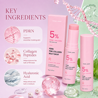 Stick Baume Hydratant et Raffermissant au Collagène PDRN pour Visage et Corps, Effet Peau Lisse et Éclatante, Marque Blanche