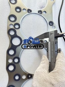 ชุดปะเก็นซ่อมบำรุงเครื่องยนต์ Xpower 6BD1 6BD1T สำหรับรถขุด EX200 EX200-3 รุ่น 1-87810880-0 87810880 1878108800 รับประกัน 6 เดือน - Product Image 2