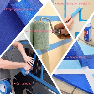 Ruban de masquage pour peintres, 14 jours, anti-UV, bleu original, 2090, multi-surfaces, 1,88 pouces, 60 yards, logo personnalisé - Product Image 3