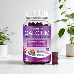 Exportación Transfronteriza de Nuevas Gomitas de Calcio, Magnesio y Zinc, Suplementos Dietéticos, Venta Directa del Fabricante, Soporte OEM - Product Image 3