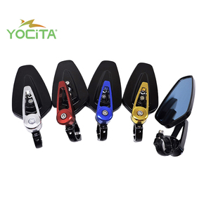 YOCITA YCT-HHJ-005 Espejos Retrovisores de Aluminio de 22mm para Motocicleta, Accesorios para Motocicleta, Visión de Campo Mejorada, Retrovisores Laterales YCT-HHJ-005 - Product Image 2