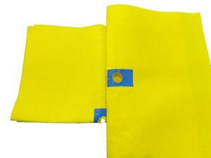 ビスコース布ビスコースラグ超吸収性イエロー38*38cm不織布ドイツ用クリーニングワイプ再利用可能キッチンタオル用 - Product Image 5