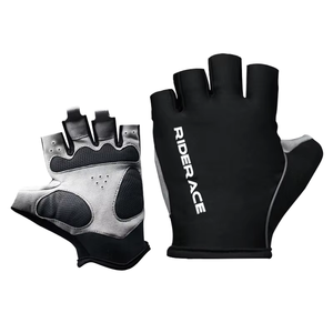 Guantes de Ciclismo Riderace de Verano, Transpirables, Lavables, para Deportes al Aire Libre, MTB, con Almohadilla de Algodón/Poliéster, Unisex - Product Image 1
