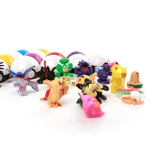 Figurines miniatures en gros de 4,7 cm, capsules Poké Ball <span class=keywords><strong>avec</strong></span> figurines d'anime pour machine à œufs roulants - Product Image 2