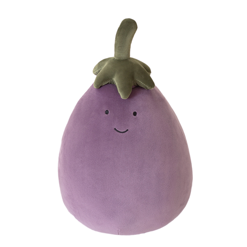 Cute Simulation Eggplant Plush Doll Toy