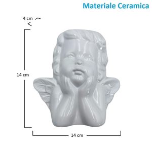 Angel-Shaped Radiator Humidifiers Set of 3 with <b>S</b>-<b>Hook</b> 14x4.5x14 Cm - Product Image 2