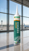 Colle silicone M66 résistante aux intempéries pour la réparation de portes, fenêtres, panneaux composites en aluminium et conteneurs