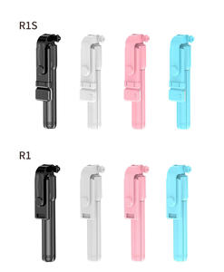 Portátil R1S Telescópico Selfie Stick Ajustable ABS Trípode Luz de relleno Compatible con IOS/Android Accesorios para teléfonos móviles - Product Image 3
