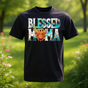 เสื้อยืดพิมพ์ลายแม่วัวนำโชค ของขวัญวันแม่สำหรับผู้หญิง - Product Image 3