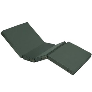 Matelas pliable en mousse de fibre de coco médicale à quatre plis pour soins et literie étudiante - Product Image 1