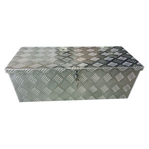 <span class=keywords><strong>2025</strong></span> Alumínio Quadrado Pequena Caixa De Ferramentas Bloqueável Caminhão Reboque Armário De Armazenamento Com Alças Inoxidável - Product Image 2