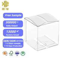 Caja de PVC Transparente Impresa de Xilong, Caja de Embalaje Plegable de Acetato, Cajas de Vinilo Transparente de PVC, PET, RPET