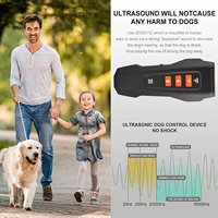 Saijzek Hocheffektiver Bestseller 50ft Ultraschall-Hundeabwehr gegen Bellen, Ultraschall-Hundevertreiber
