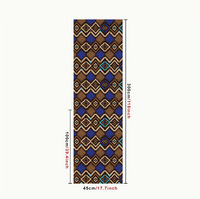 Film mural imperméable en PVC à coller, motif géométrique traditionnel, papier peint auto-adhésif pour la décoration et la rénovation de la maison