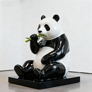 Eco-Friendly Realistic Animal Sculpture with Hand-Painted Details Lightweight Resin Craft for Home Decoration