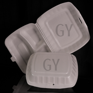 Boîte alimentaire en mousse, barquette alimentaire en mousse, contenants légers en mousse, boîtes à lunch en mousse, emballage en mousse, boîte à fast-food, conteneur alimentaire jetable en mousse - Product Image 1