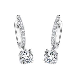 Pendientes de Zirconia de Alta Gama, Elegantes y Modernos, Llenos de Circonitas, Joyería de Moda para Fiestas - Product Image 5