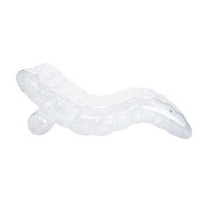 Luxury PVC 0.3mm <b>Inflatable</b> Armchair Custom Portable Folding <b>Sofa</b> Chair for Women Pool Use - Product Image 4