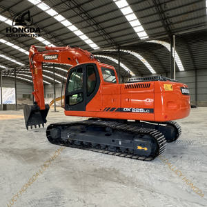 รถขุดตีนตะขาบ Dx225สำหรับ Doosan เครื่องจักรวิศวกรรมมือสอง - Product Image 1