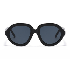 Jamie 24003 Round <b>Frame</b> Sunglasses Black UV400 Unisex Outdoor Sports Cycling Party - Product Image 5