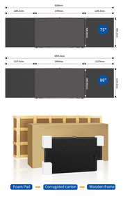 Amdox65 75 86 98 Inch 4K Tất Cả Trong Một Tương Tác Kỹ Thuật Số Bảng Thông Minh Màn Hình Cảm Ứng Giảng Dạy Hội Đồng Quản Trị Cho Lớp Học Và Văn Phòng - Product Image 5