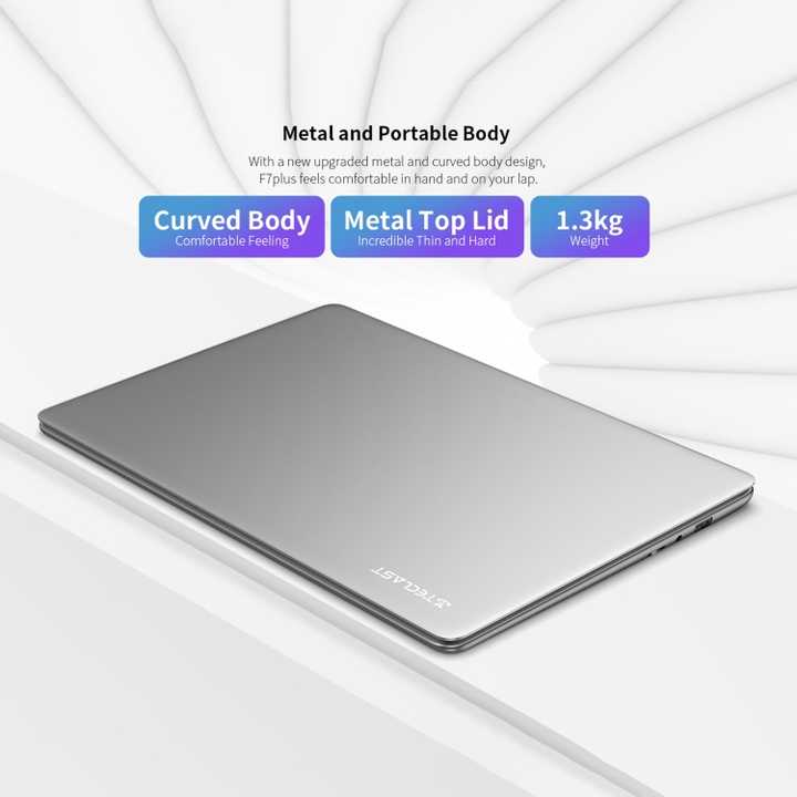 Teclast F7 Plus 3ラップトップ14.1インチ、8GB256GBナローベゼル 