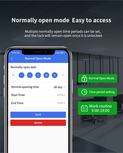 ANDUDU TT101 Pannello in Vetro in Lega di Alluminio Impermeabile, Controllo Accessi con App TTlock, Tastiera Touch, Capacità 100 Impronte Digitali - Product Image 4