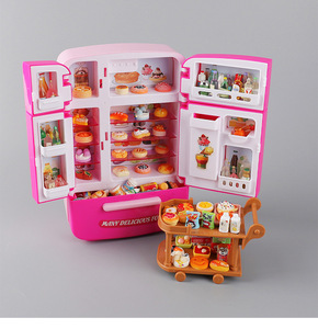 Mini chariot de <span class=keywords><strong>cuisine</strong></span> simulé, ensemble de jouets décoratifs, modèle miniature pour maison de poupée, aménagement de micro-<span class=keywords><strong>cuisine</strong></span> - Product Image 2