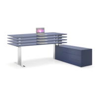 Guangdong Boss Desk Table de direction réglable en hauteur pour bureau à domicile Équipement ergonomique de bureau à domicile