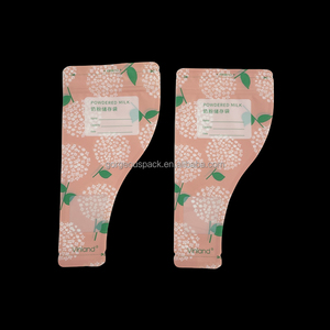Custom Printed Bottle Die Cut Shaped Jolly Mancher Plastic Smell Proof 3.5 Mylar Bag With Zipper Milk Baby Food Grade Pouches - Product Image 2