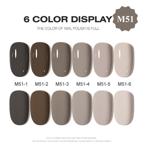 AILANUO Free Sample Design <b>Nails</b> Supplies Salon 6 Colors Gel <b>Nail</b> Polish Set Private Label OEM Gel Polishes Uv Gel Professional - Product Image 2