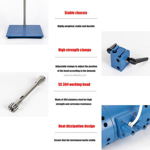 IKEME cao cắt trộn phòng thí nghiệm <span class=keywords><strong>homogenizer</strong></span> cao đồng nhất cắt Emulsifier Kem Mỹ phẩm trộn <span class=keywords><strong>homogenizer</strong></span> nhũ hóa máy - Product Image 5