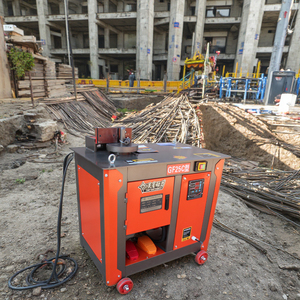 Máquina semiautomática para doblar estribos de <span class=keywords><strong>acero</strong></span>/ferrocemento, dobladora de aros circulares en espiral para construcción, máquina dobladora de hierro - Product Image 4