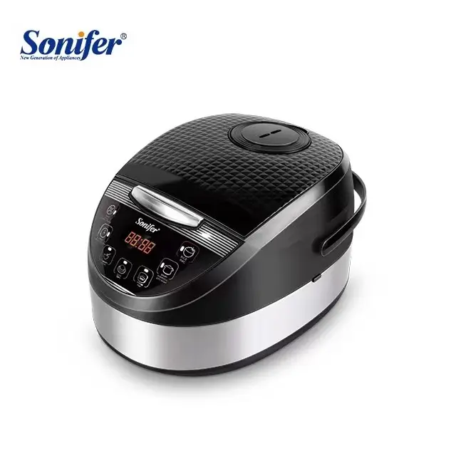 Sonifer SF-4003ผู้ผลิตขายส่ง220โวลต์ห้องครัวมัลติฟังก์ชั่อัตโนมัติดิจิตอลสมาร์ทหม้อหุงข้าวไฟฟ้า5l