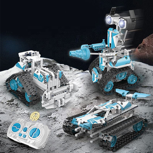 720 Stuks Afstandsbediening App Programmeren <span class=keywords><strong>Robot</strong></span> Bakstenen Speelgoed 5 In 1 Rc Auto Bouwstenen Steel Speelgoed Rc <span class=keywords><strong>Robot</strong></span> Engineering Bouwkits - Product Image 2