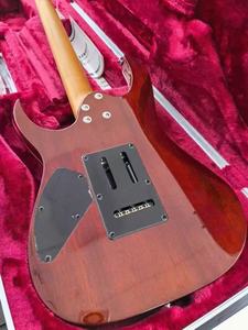 Guitarra Eléctrica de Alta Calidad IBane Z GRG220PA3-RLB de 6 <span class=keywords><strong>Cuerdas</strong></span>, Cuerpo Sólido con Fondo/Lados de Arce, Diapasón de Sappanwood, Pastillas Dobles - Product Image 3