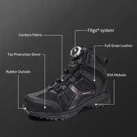 Chaussures de randonnée tactiques imperméables pour hommes, chaussures mi-hautes imperméables, fabrication sur mesure, vente en gros, OBM, ODM