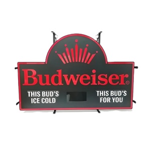 Custom LED <strong>Neon</strong> <strong>Sign</strong> with Digital Temperature Display, Acrylic Illuminated <strong>Beer</strong> Light, Energy Saving Wall Mounted - Product Image 1