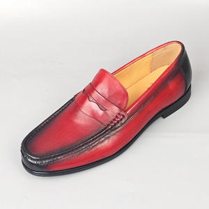 Nuevos Mocasines de Cuero para Hombre, Estilo Slip-On, Sólidos, Cómodos, Transpirables, Absorbentes de Sudor, Casuales, con Tacón Plano, Zapatos de Primavera - Product Image 3