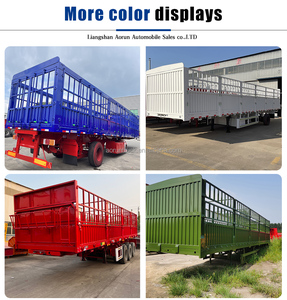 Nouvelle clôture semi-<span class=keywords><strong>remorque</strong></span> de camion utilisée <span class=keywords><strong>pour</strong></span> le transport du bétail <span class=keywords><strong>remorque</strong></span> de camion <span class=keywords><strong>remorque</strong></span> de transport de bétail à vendre - Product Image 6
