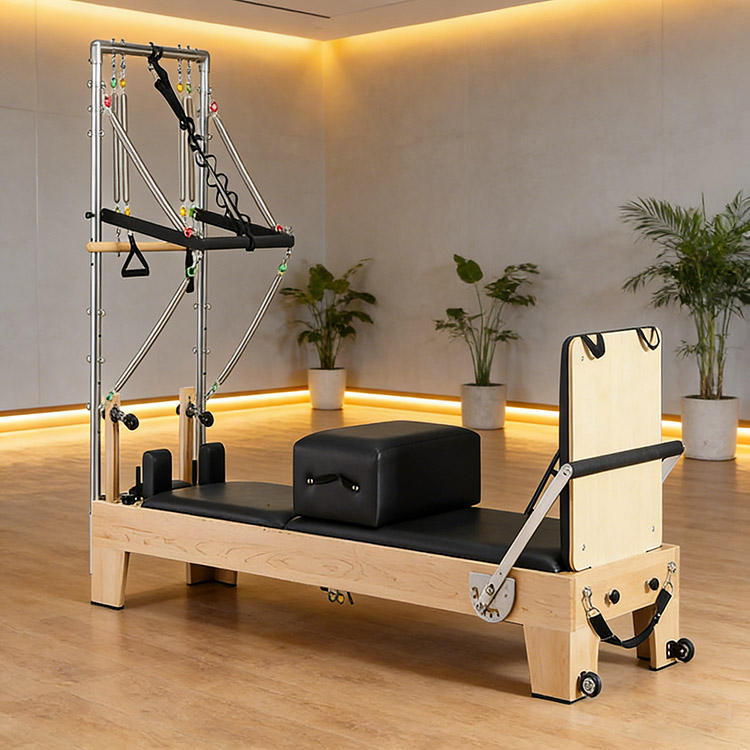 pilates en chêne kaki avec demi-tour