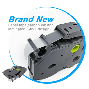 Orison-Cinta de etiquetas laminada de 12mm, color negro, mate, plateado, <span class=keywords><strong>P</strong></span>, táctil, compatible con impresora Brother TZeM931 - Product Image 3