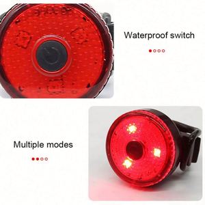 Mini Luz Trasera LED para Bicicleta, Recargable por USB, Resistente al Agua IPX4, Luz de Advertencia de Seguridad para Ciclismo, Lámparas para Casco - Product Image 4