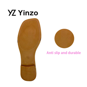 Sandalias Planas para Mujer 2026, Punta Cuadrada, Correa <span class=keywords><strong>en</strong></span> H, Parte Superior de PU, Antideslizantes, Resistentes al Desgaste, Suela Suave, Casuales, para Playa, Uso Diario - Product Image 4