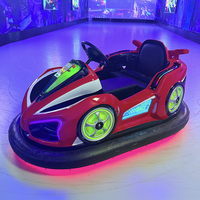 Voiture tamponneuse électrique pour enfants avec batterie intégrée pour jeux de parc d'attractions