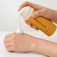 Bouteilles à pompe à mousse cosmétique vides XINGYUAN, personnalisées, 120 ml, 150 ml, pour nettoyant visage, soin de la peau, bouteille en plastique pour savon moussant