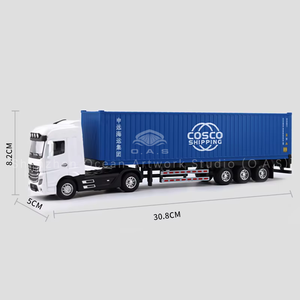 O.A.S 컨테이너 모델 공장 맞춤형 규모 1:50 배송 라인 선물 ROSY 컨테이너 트럭 모델 - Product Image 2