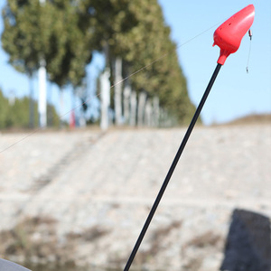 Nuevo Tipo de Cuchara de Pesca de Plástico Rojo con Longitud Ajustable para Lanzamiento, Ideal para Carpas y Pesca en Agua Dulce - Product Image 2