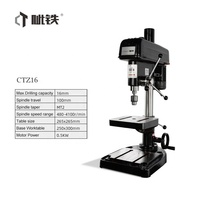 Taladro de Columna CTMACH CTZ16, 220V, Capacidad Máxima de Perforación de 16 mm, Certificación CE ISO, Garantía de 1.5 Años, Precio Competitivo, Motor